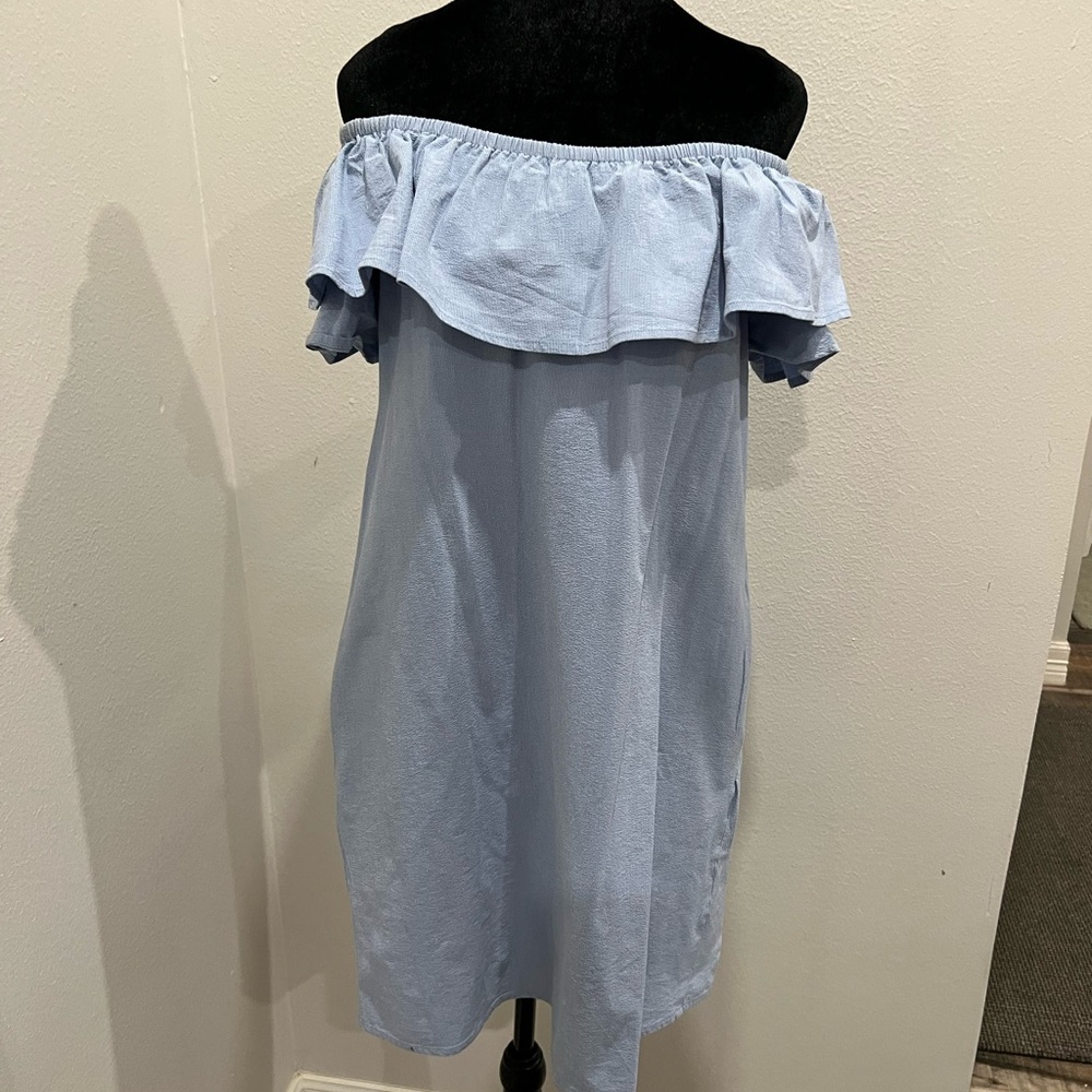 Tommy Hilfiger off the shoulder or not off shoulder mini dress!